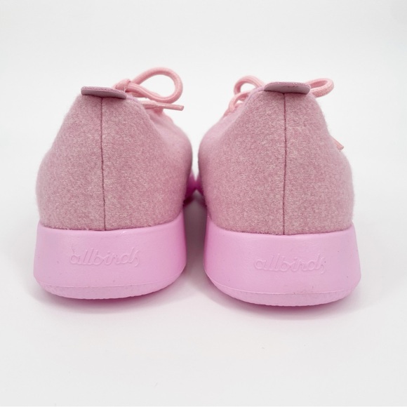 Allbirds Girls Smallbirds Wool Runner Sneakers Pink Shoes Kids - Picture 11 of 12